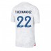 Frankrijk Theo Hernandez #22 Voetbalkleding Uitshirt WK 2022 Korte Mouwen